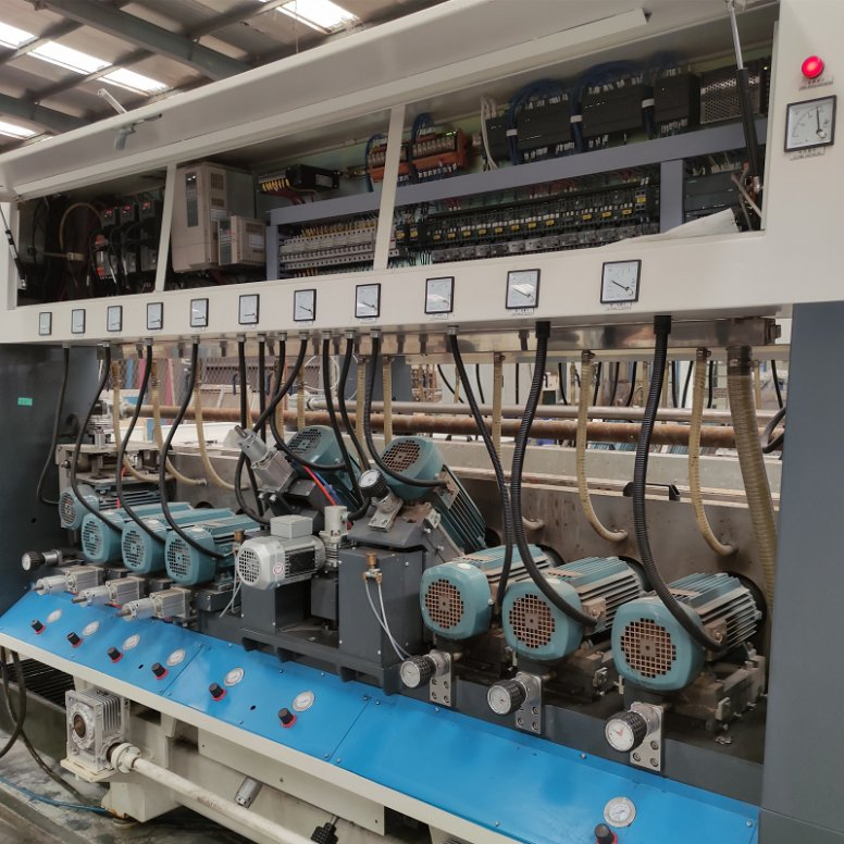 Programmable Control Flat Surface Grinder Glass Double Line Edging Machine