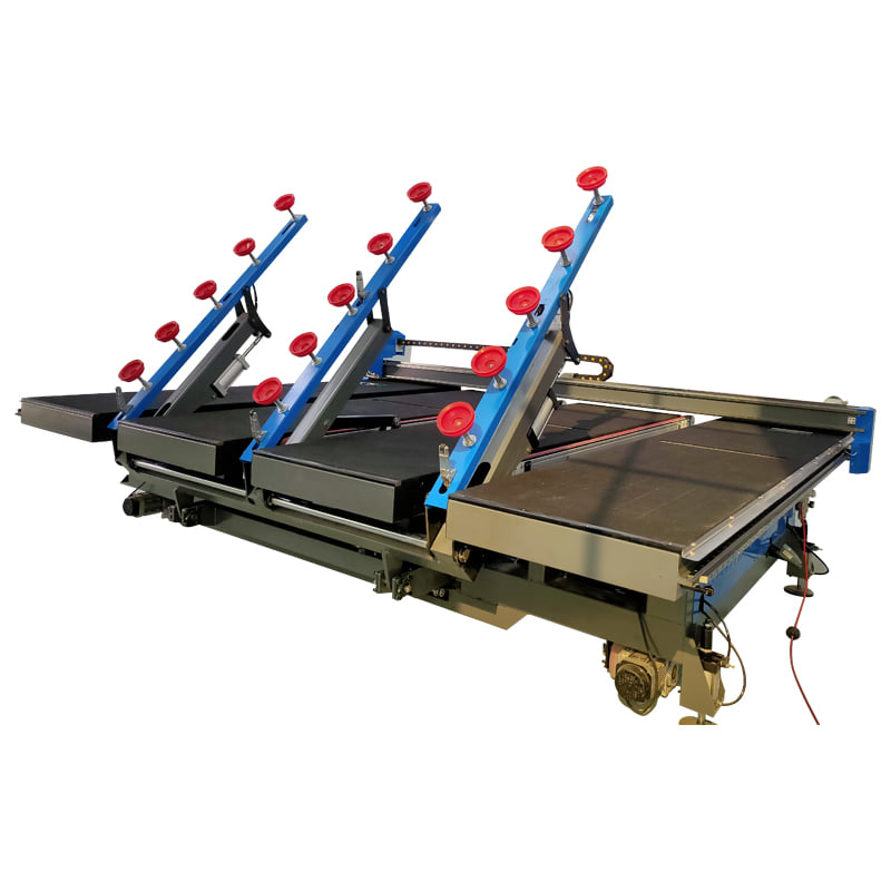 Mutli-Functional Loading Arms Cutting Breaking CNC Glass Cutting Machine with Belt