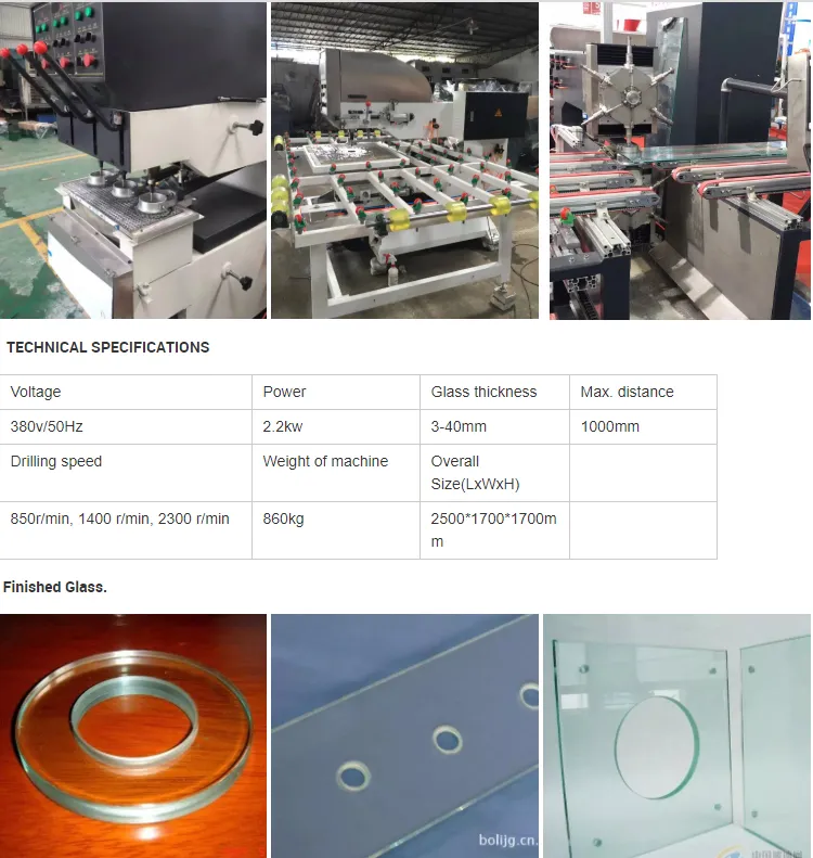Glass Hole Drilling Processing Machine Detailed View