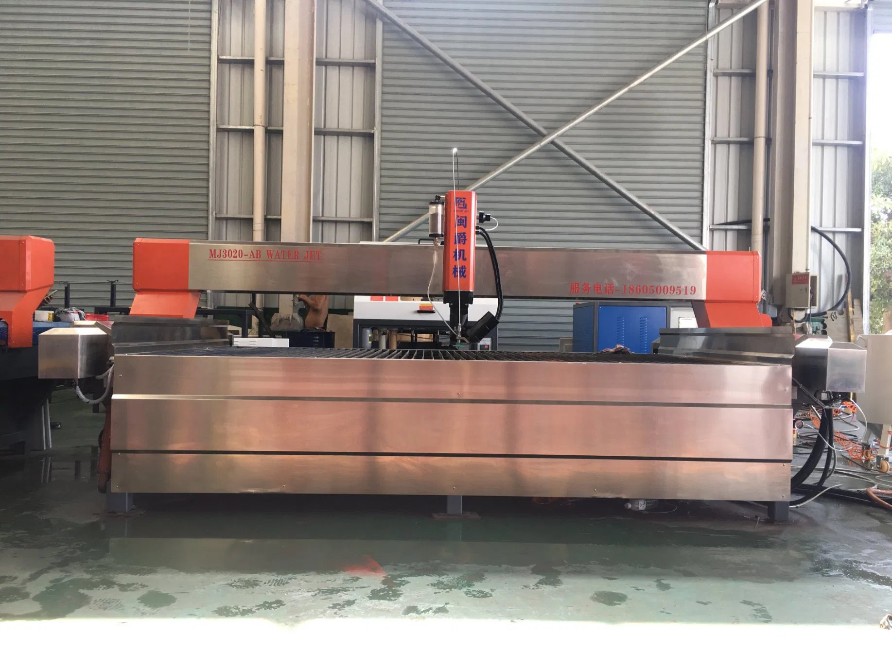 High-Precision for Metal, Stone, Glass &amp; Composites Jinzuan CNC Waterjet Cutting Machine