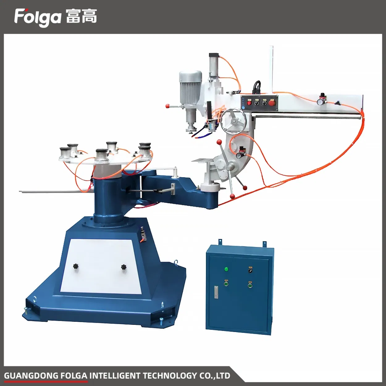 Irregular Glass Edging Unique Machine for Round Shape Glass