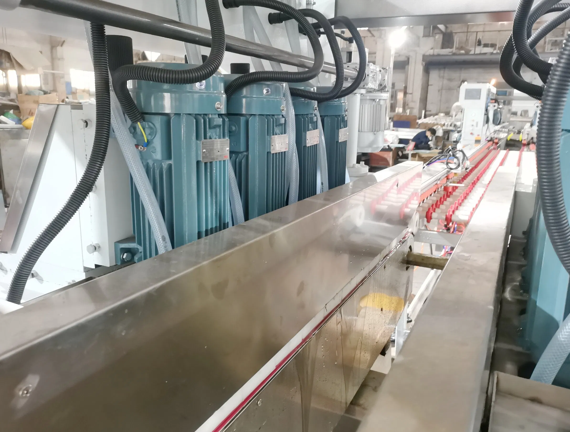 Intelligent and Automatic Glass Double Round Edging Machine