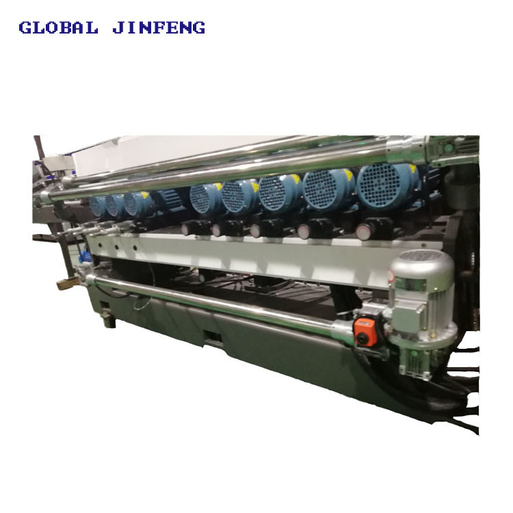 (Jfx-261) 9 Motors Glass Straight Line Bevelling Edge Grinding Machine