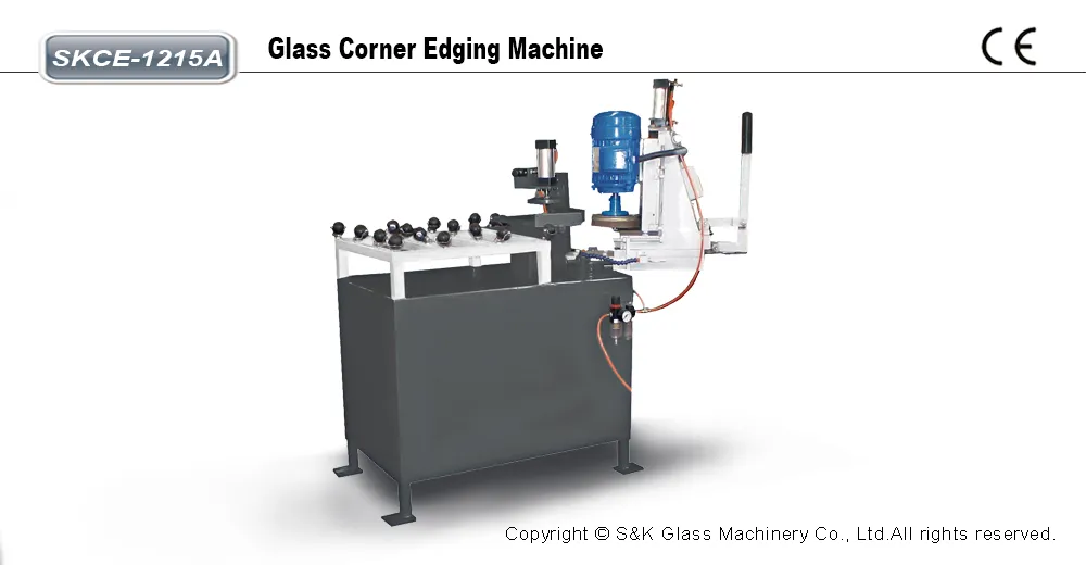 Glass Corner Edging Machine