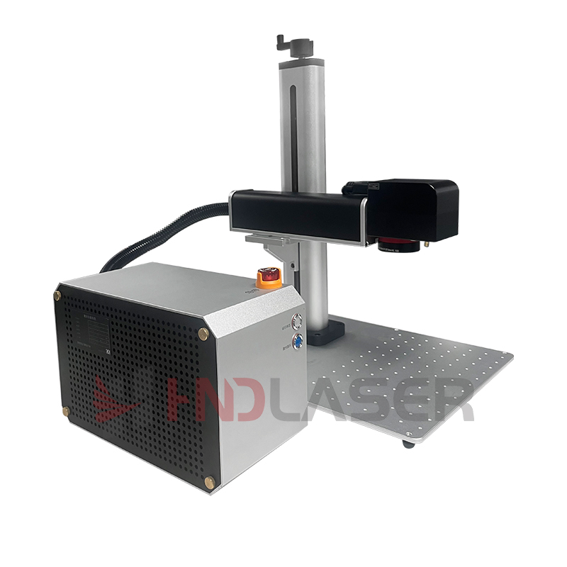 20W 30W 50W 100W Split CNC Portable Galvo Logo Label Printer Engraver Fiber UV Laser Mini Metal Glass Aluminum Marking Stone Printing Engraving Machine Price