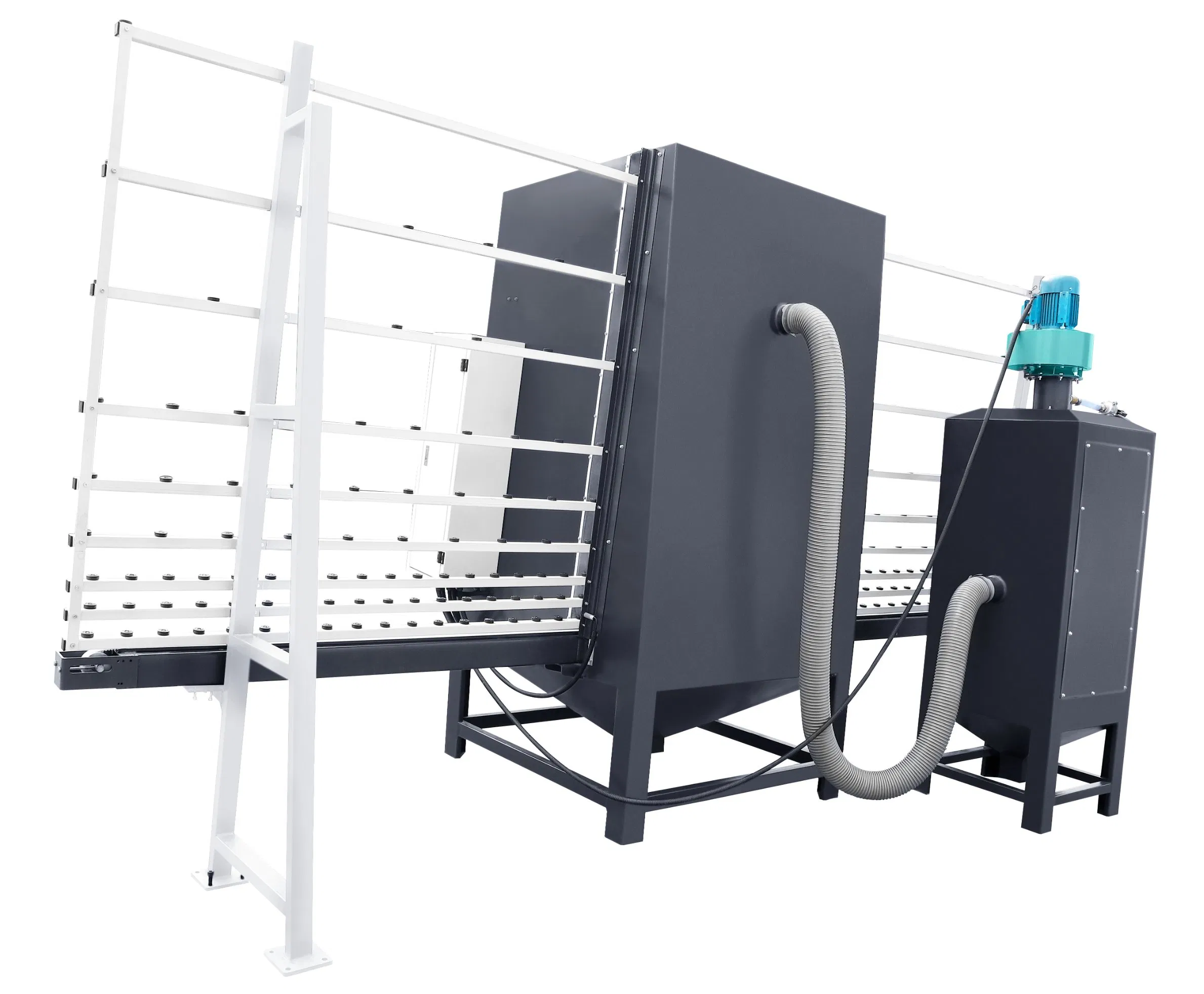 Glass Vertical Sand Blasting Machine Toughened Glass Stove Glass Mirror Sandblasting Machine