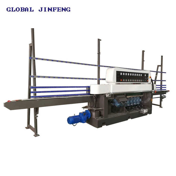 9 Wheel Glass Multi Stage Edge Polishing Machine (JFE-9540)