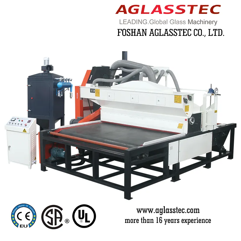 Glass Sandblasting Machine Front View