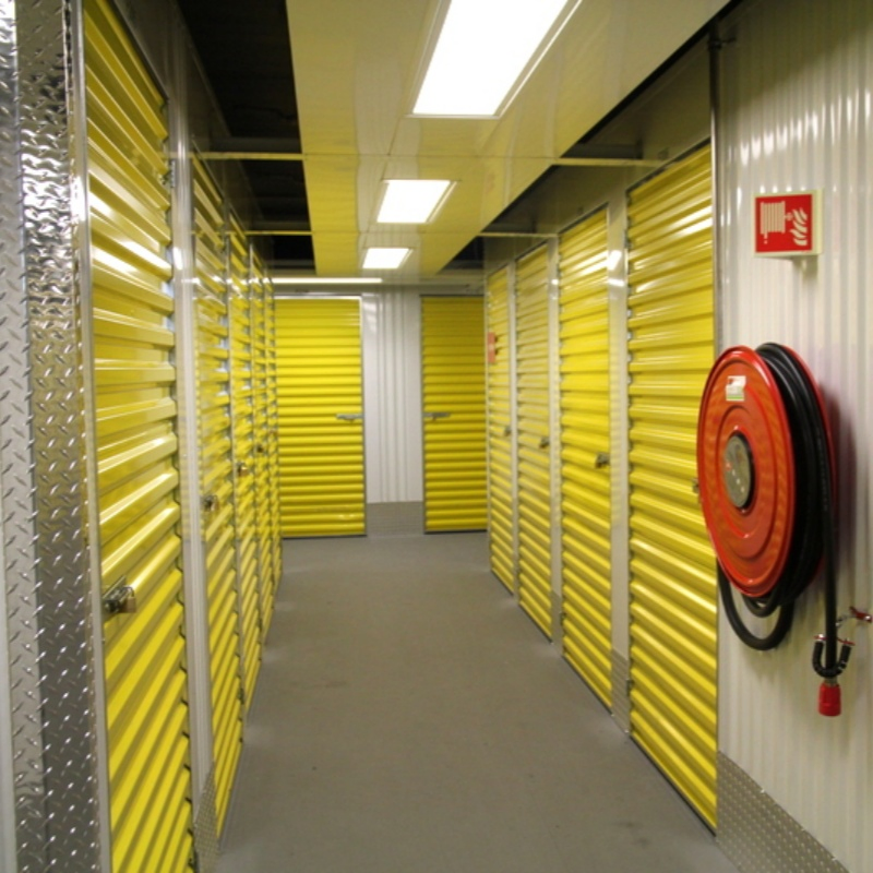 Galvanized Steel Self-Storage in Good Quality Customized Design Self Storage Facility