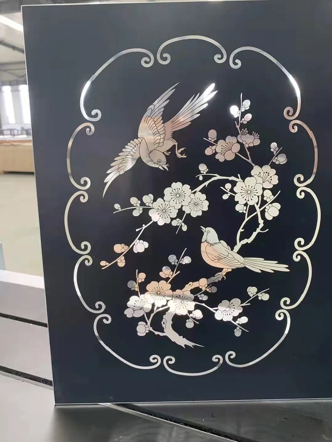 Factory Direct Sale Laser Sand Blasting laser Glass for LED Mirror Engraving Machine