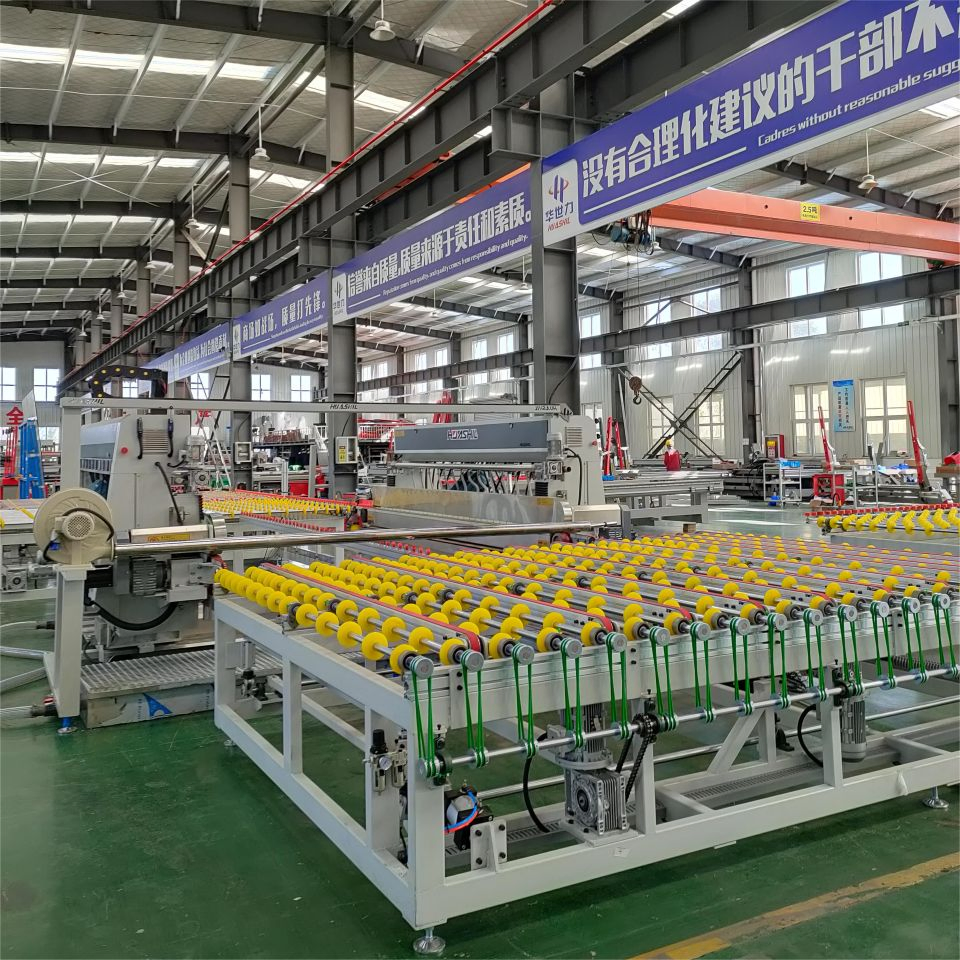 Double Side Glass Edging Machine for Fish Tank with Factory Price Bilateral Glass Edge Grinding Machine Glass Polishing Chamfering Processing Machine