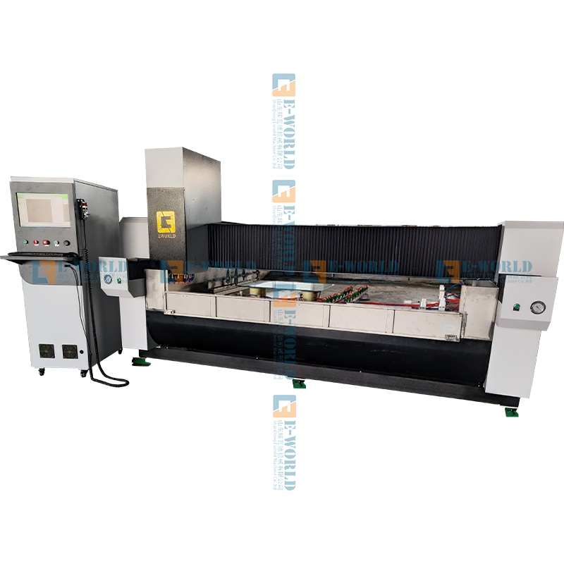 Advanced CNC Glass Processing Center for Cutting, Polishing, and Drilling