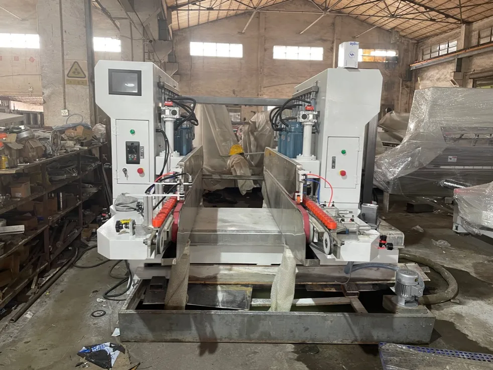 Intelligent and Automatic Glass Double Round Edging Machine