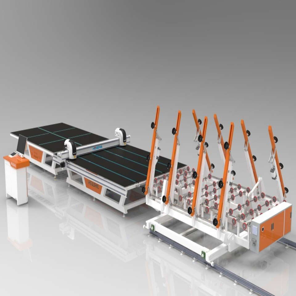 CNC Glass Processing Machinery Glass Cutting Line 4228 Three Tables Glass Machine Manufacturer