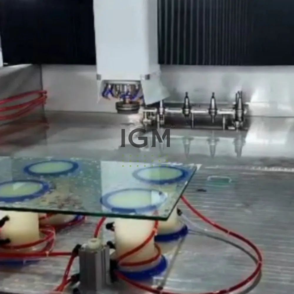Glass Polishing Edging Grinding Machine CNC Glass Processing Center for Shower Room Automotive Glass