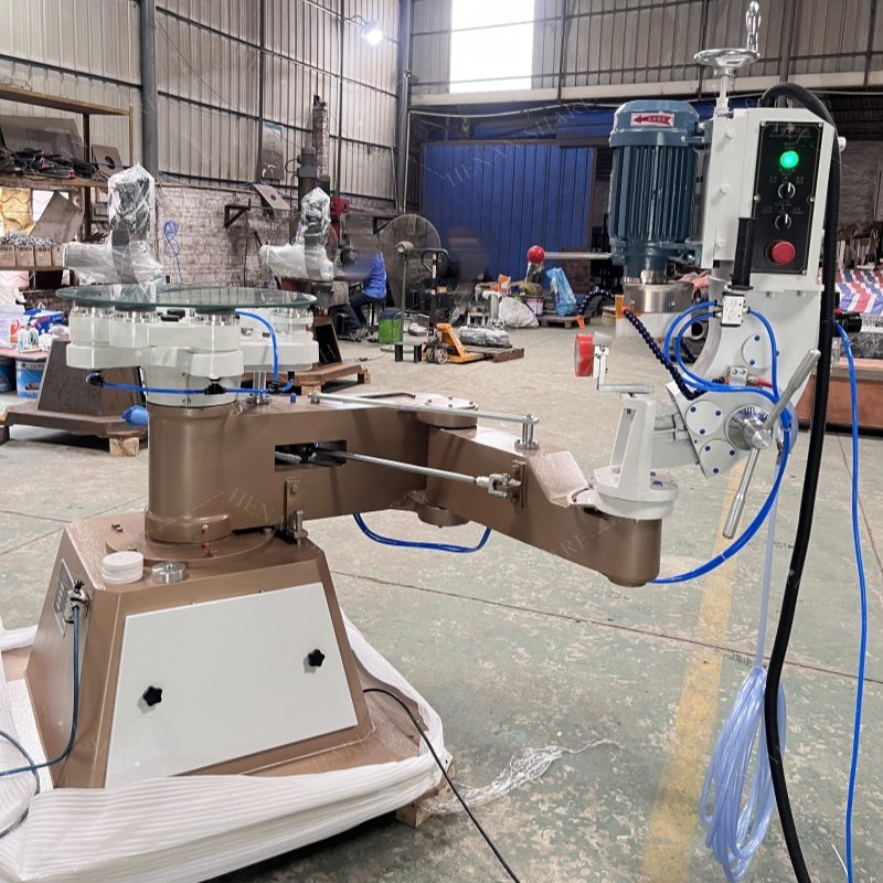 Glass Freeform Shape Edging Beveling Grinding Polishing Round Machine Edge Bevelling Corner