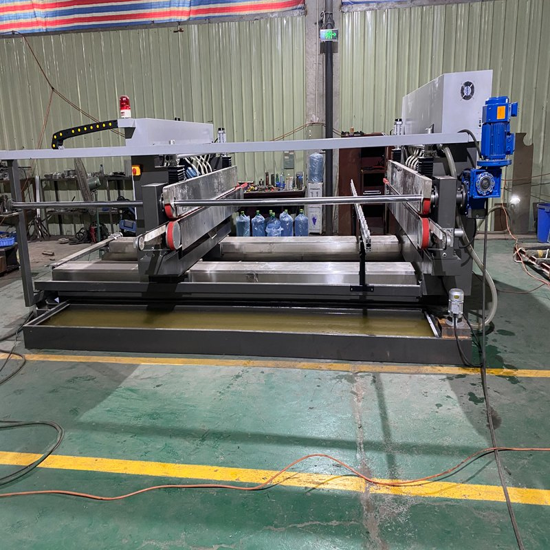 High Efficiency Double Side Glass Edging Machine