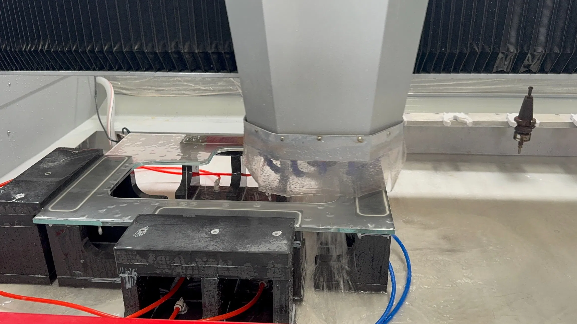 Precision Automotive Glass Drilling and Edging Toolset for Professionals