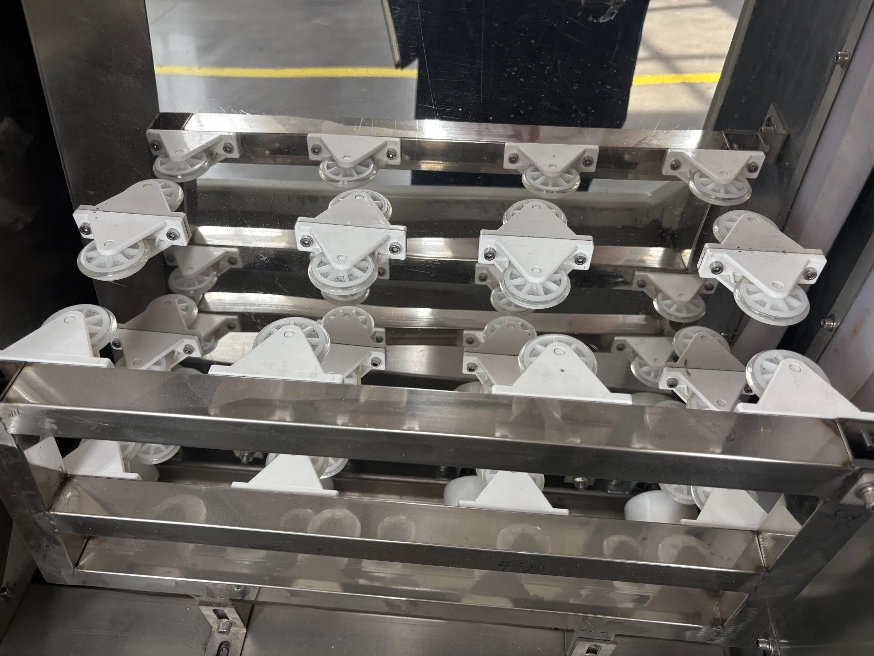 High-Efficiency Automatic Vertical Glass Washing Machine for Production