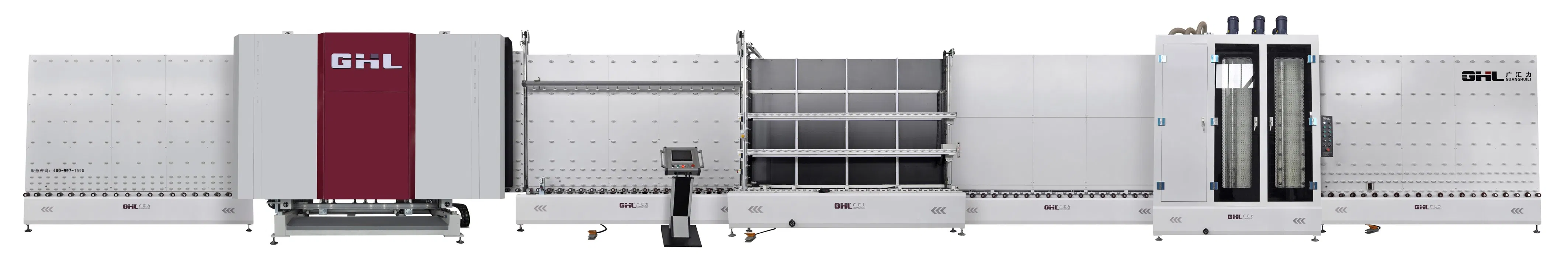 New Type Auto Argon Gas Filling Insulating Glass Production Line