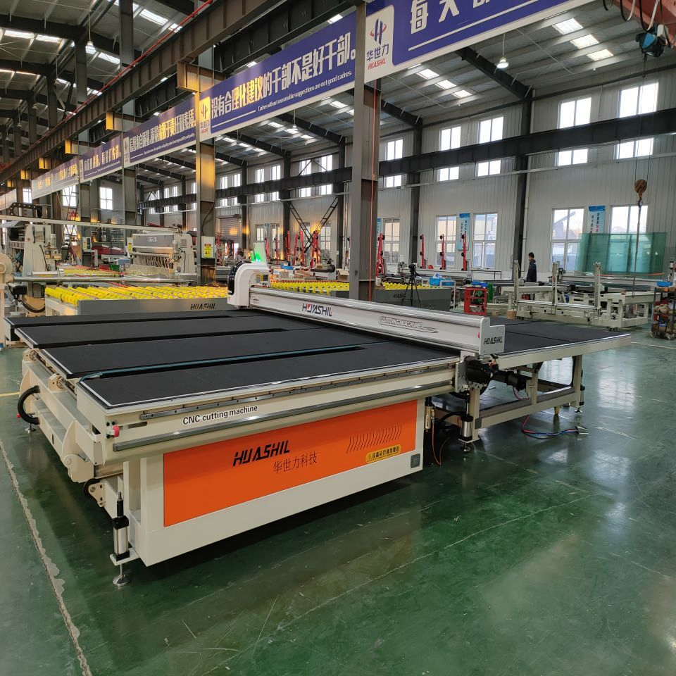 Automatic Glass Loading Machinery CNC Cutting Breaking Table Remote Control Glass Processing Machine for Mirror Glass Equipment