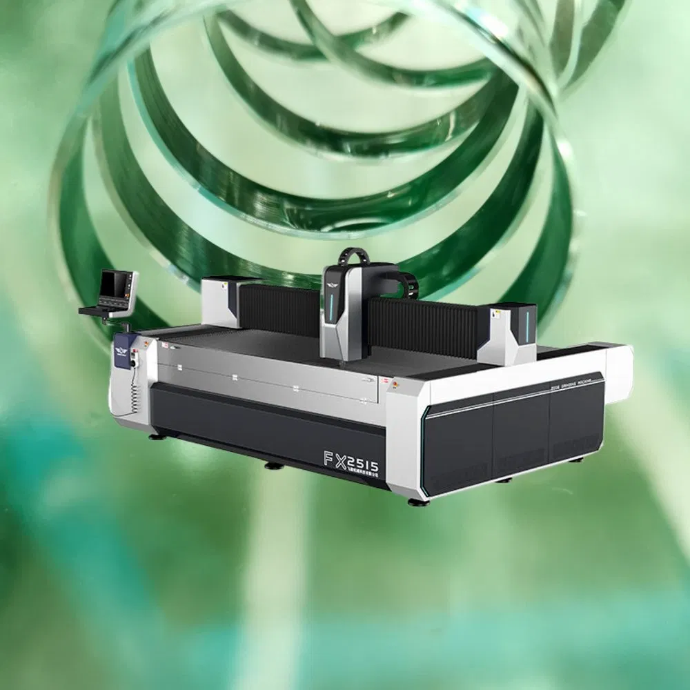 CNC Glass Edging Drilling Milling Polishing Processing Glass Working Center