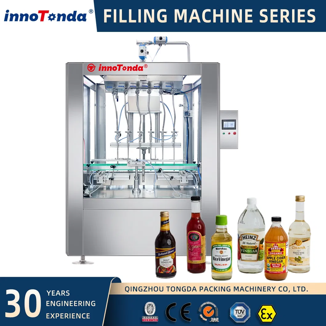 Gravity filling machine