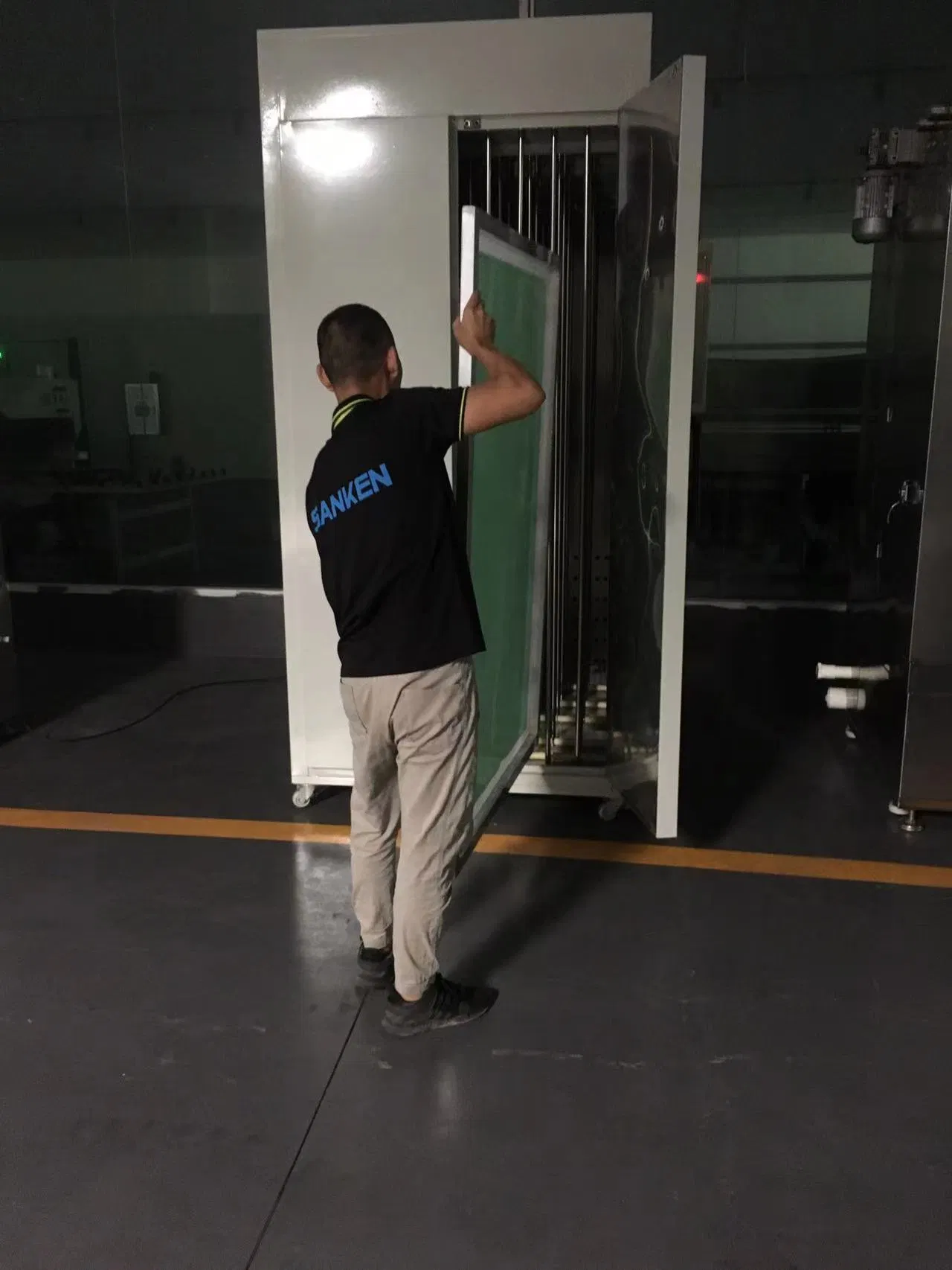 Sanken Professional Silk Screen Stencil Maker for Flat Glass