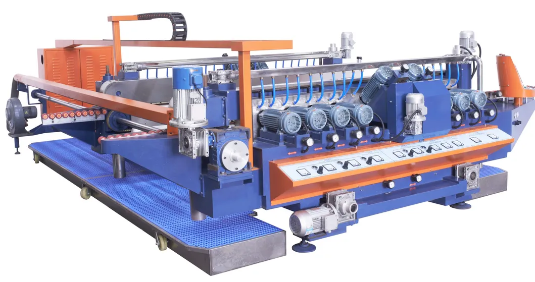 Glass Straight Line Double Edging Machine View 1