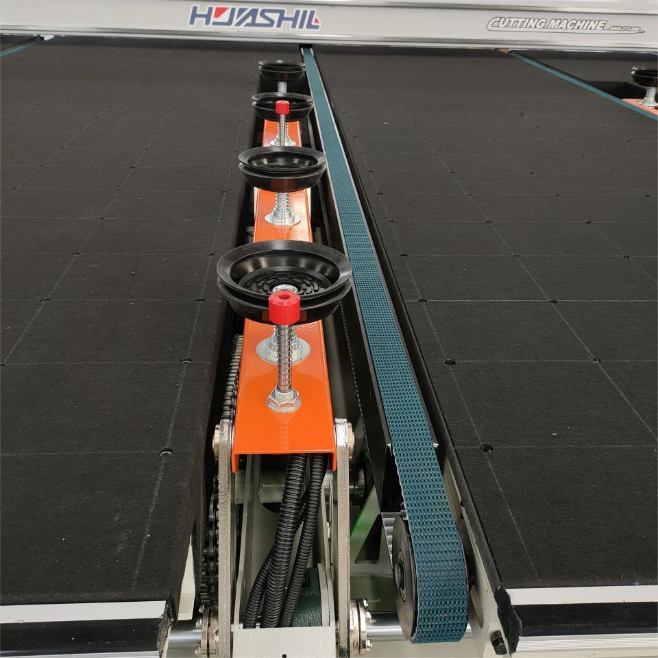 Automatic Glass Loading Machinery CNC Cutting Breaking Table Remote Control Glass Processing Machine for Mirror Glass Equipment