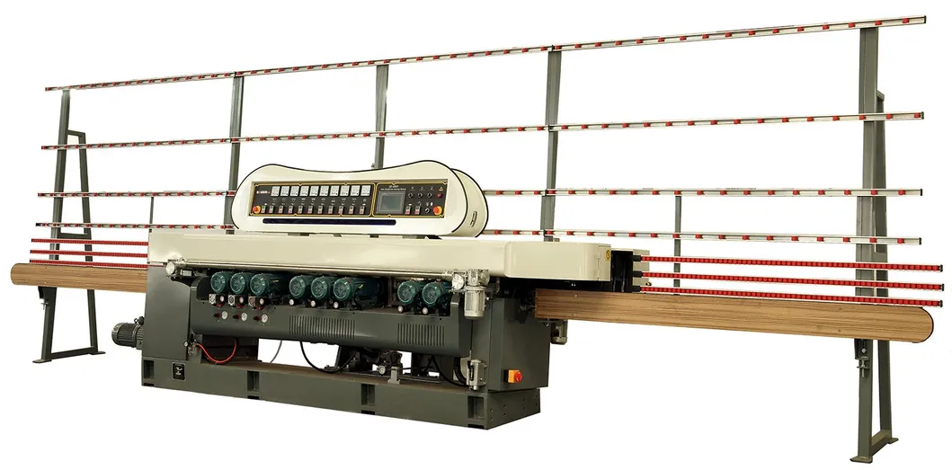 9 Motors Glass Bevelling Machine