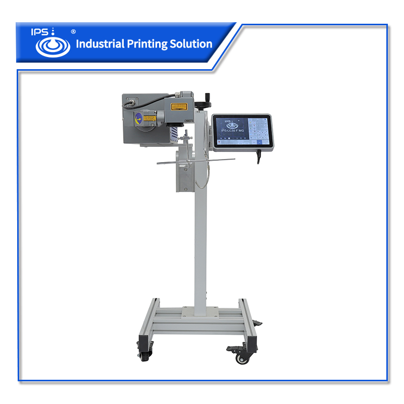 High Speed LC30 F Mg Flying 30W CO2 Laser Marking Machine Galvo Engraving Machine for Plastic /Wood/ Acrylic/Glass/Leather Expiry Date Coder CO2 Laser Marker