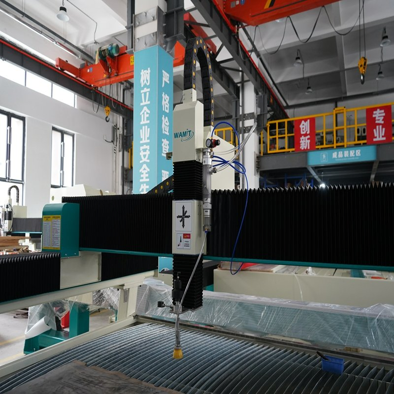 350mm Granite Metal Stone Glass Marble Medallion Marble Mosaic Cutting Tools CNC Water Jet Cutting Machine