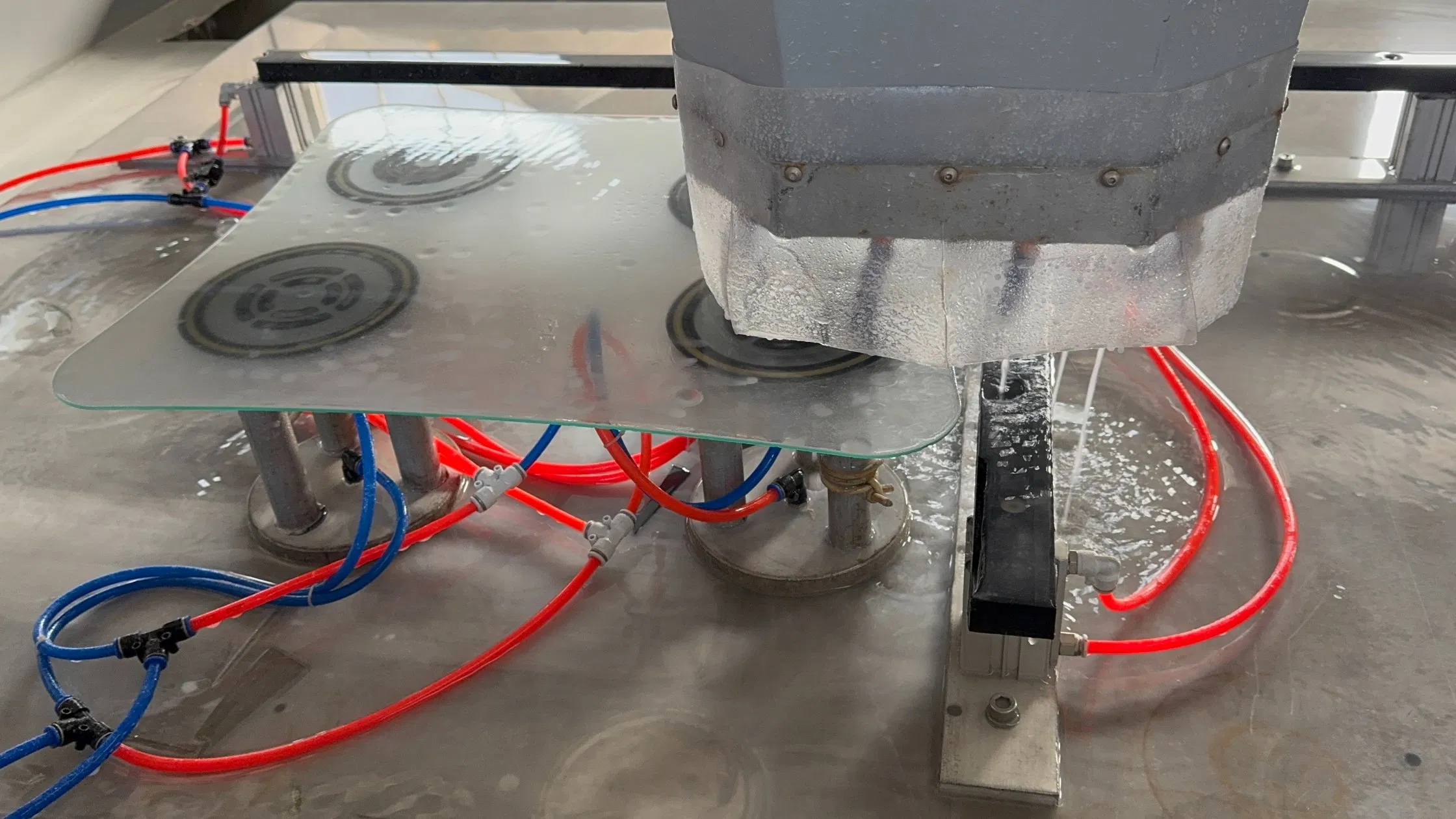 Precision CNC Glass Machine for Advanced Drilling, Cutting, and Grinding