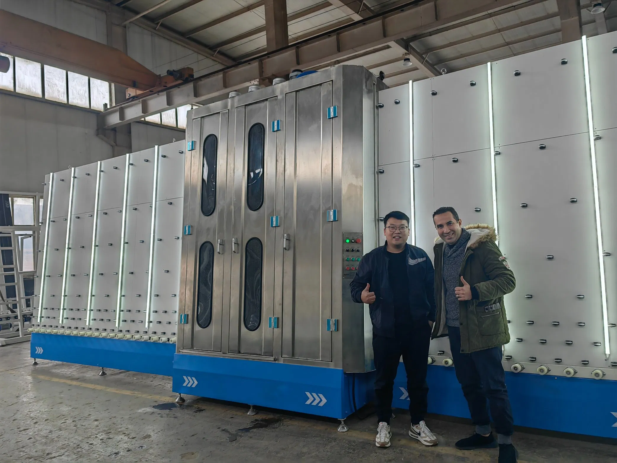 2000mm, 2500mm Vertical Glass Washing Drying Machine Vertical Glass Washing Machine