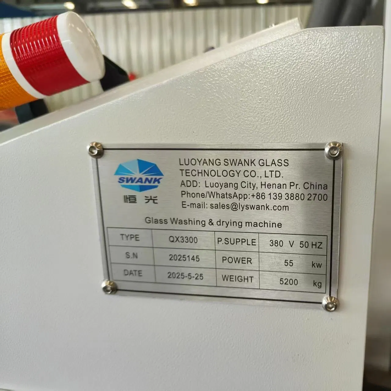 High Quality Big Size Glass Washing &amp; Drying Machine