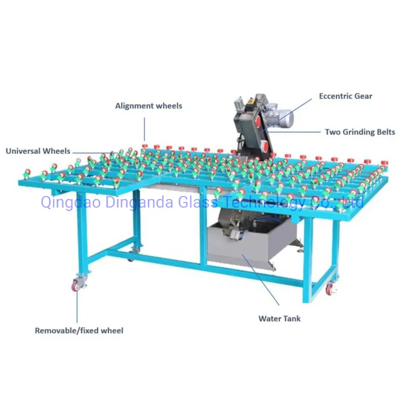 Glass Sand Belt Edging Machine