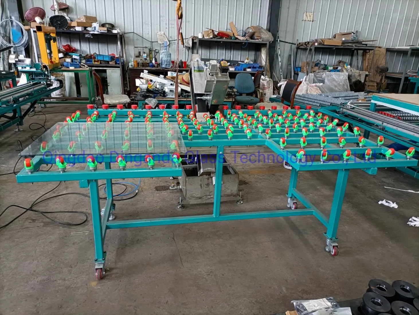 Rsy-Sdj Chinese Factory Architecture Glass Sand Belt Edging Grinding Sandblasting Machine Manufacturer