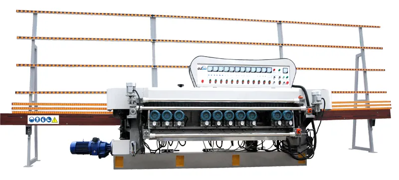 11 Motors Ball Bearing Glass Bevelling Machine
