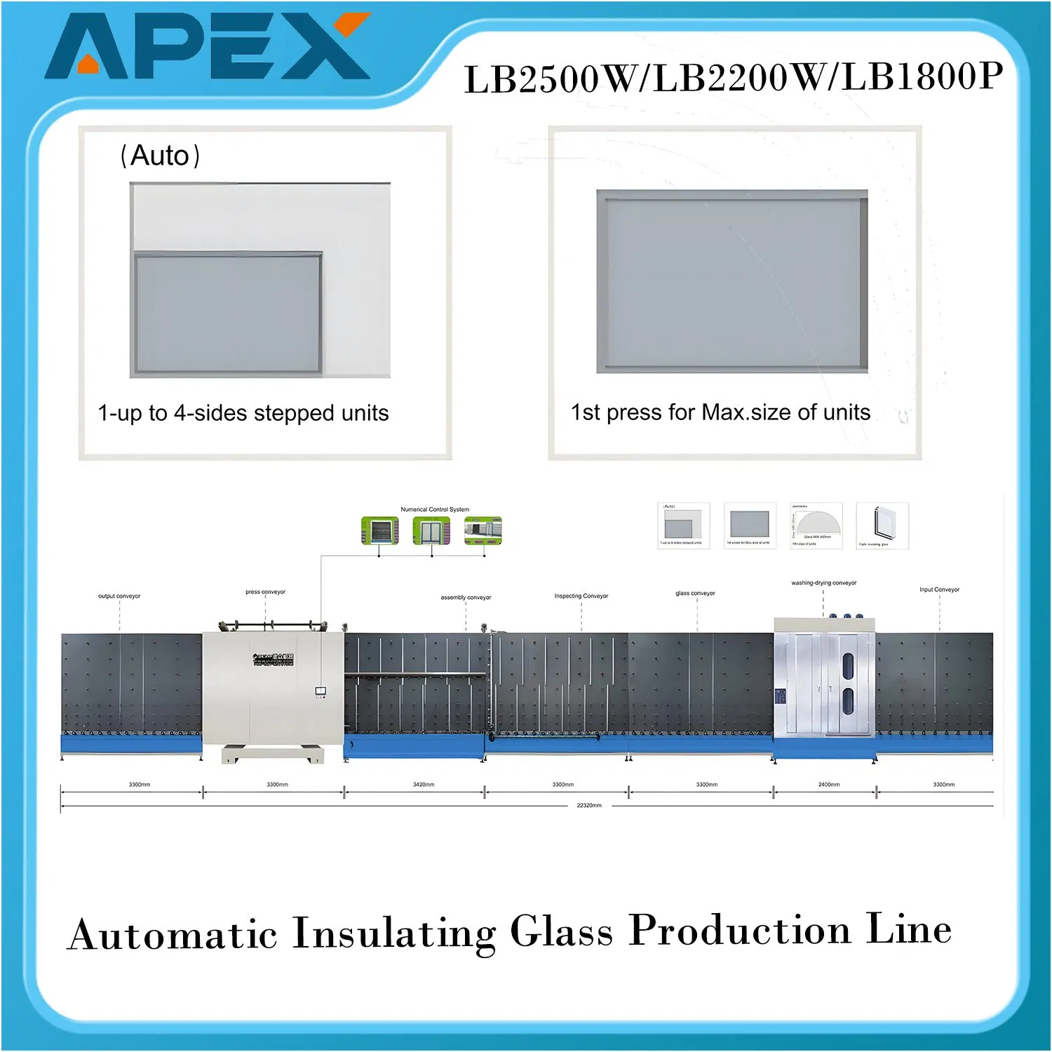Quality Supplier Double Layer Auto Glass Making Machine Insulating Glass Production Line
