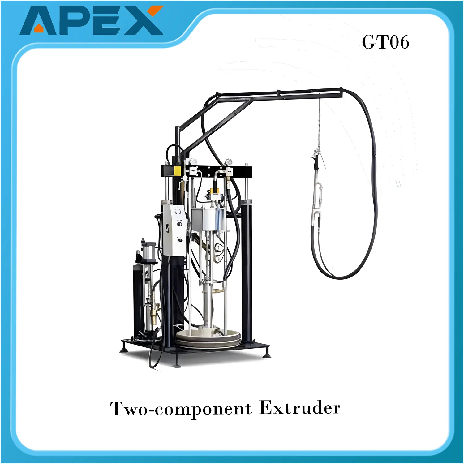 High Quality Insulated Insulating Glass Two Component Silicone Sealant Extruder for Igu Double Glazing Glass Machine