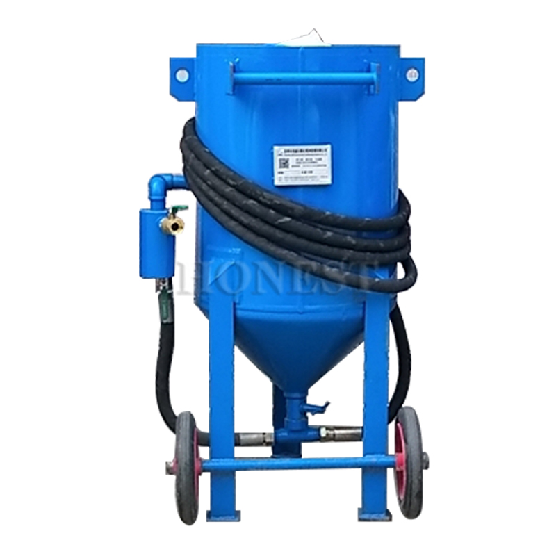 Mobile Sand Blaster / Sand Blasting Electric / Glass Sandblasting Machine