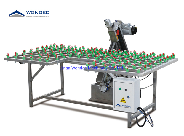 Double Wet Sand Polishing Machine Glass Belt Edging Coarse Grinding Equipment for Float Glass Processing Line