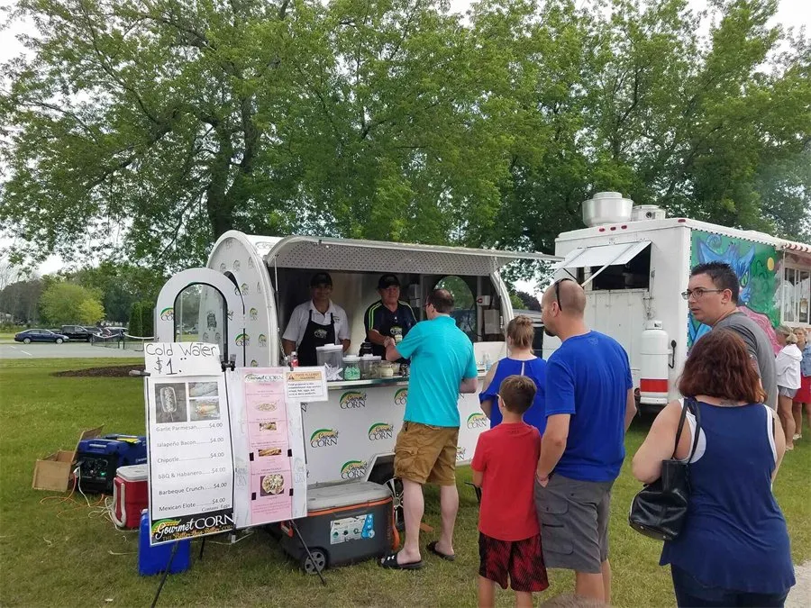 Mobile Food Truck Electric Golf Cart