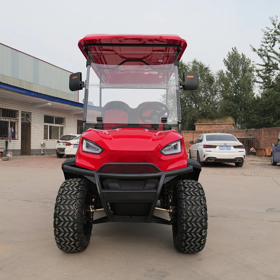Golf Cart with 4 Seats, AC, and High-Speed Performance