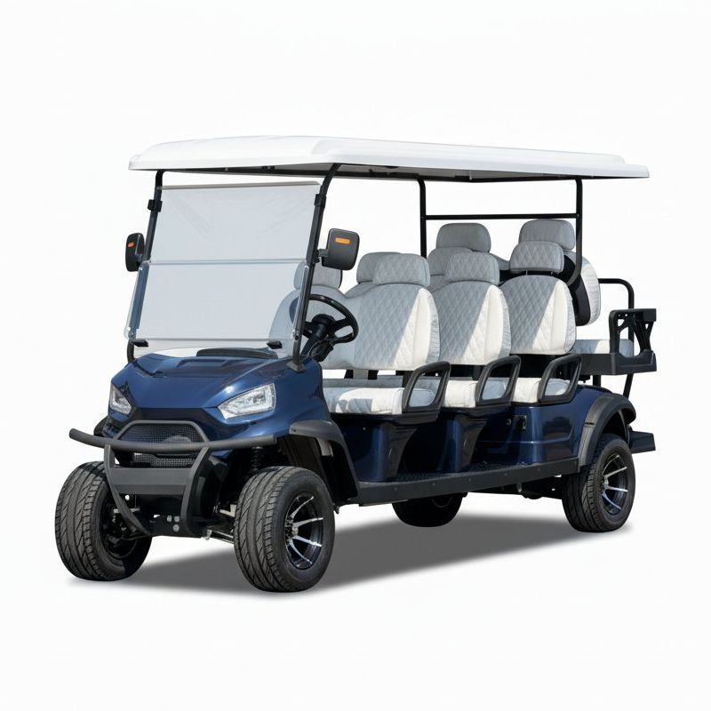Spacious 8-Seater Golf Carts for Hotels and Shuttles