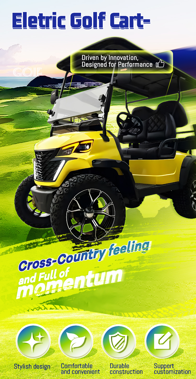 Electric Golf Cart Banner