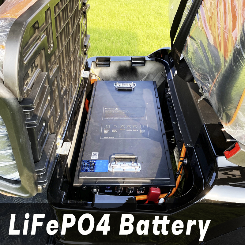 Electric Golf Cart Suspension Details