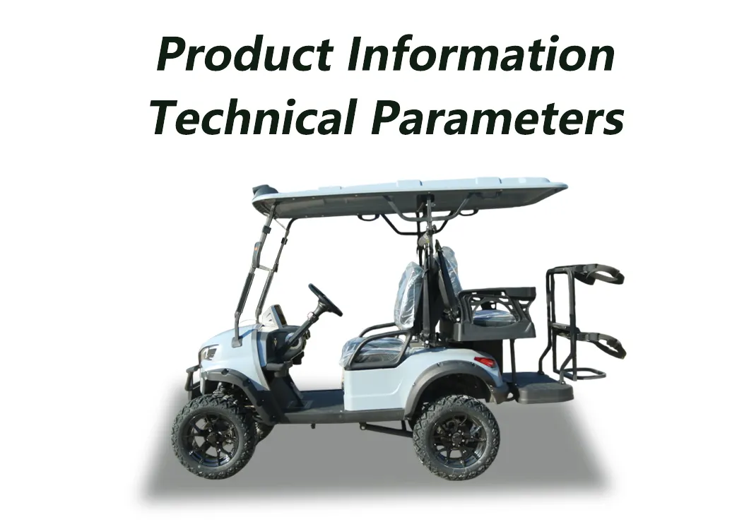 Multi Passenger Lifted Electric Golf Cart