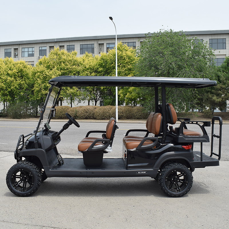 New Designing Wholesale Customized 2/4/6/8 Passenger Seaters Electric Golf Carts Car